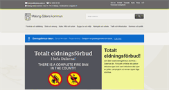 Desktop Screenshot of malung.se