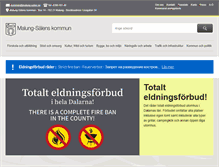Tablet Screenshot of malung.se